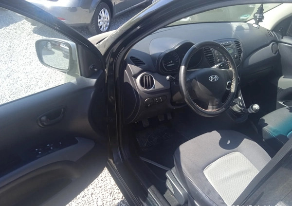 Hyundai i10 cena 15700 przebieg: 155000, rok produkcji 2010 z Janów Lubelski małe 137